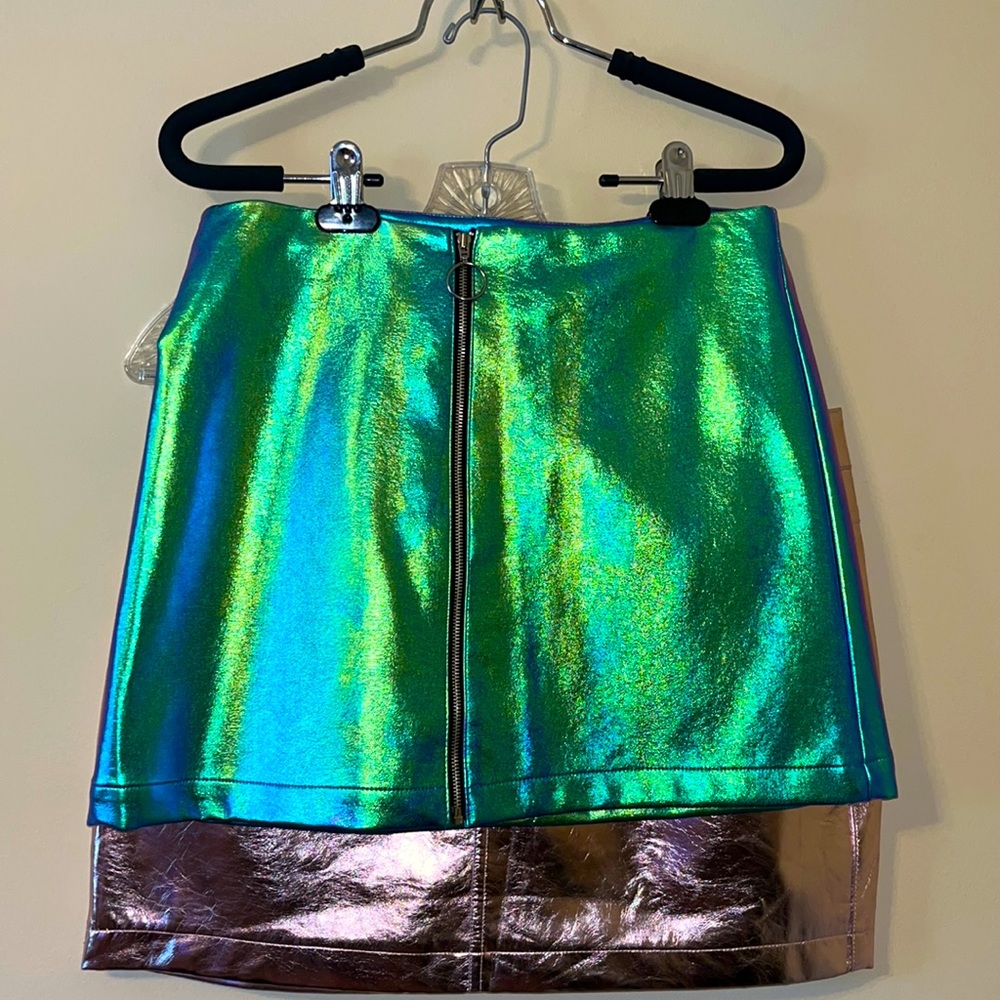 Two holographic skirts